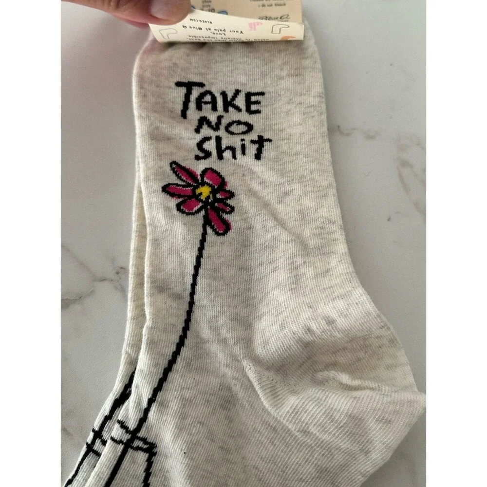 Blue Q Novelty Socks Women Size 5-10 NEW Foul Language